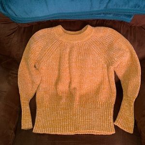 Yellow womens sweater